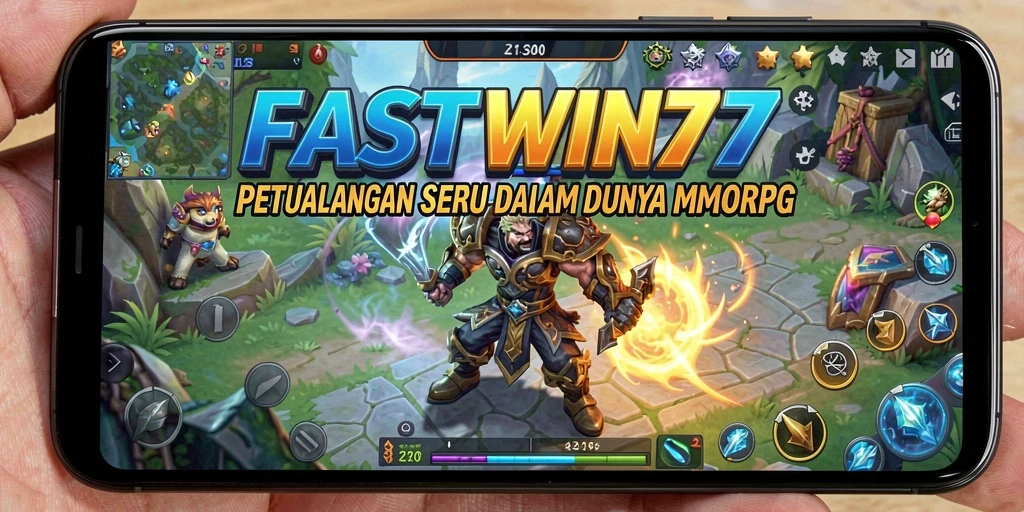 Tampilan gameplay seru di FASTWIN77 yang menampilkan aksi pertempuran.