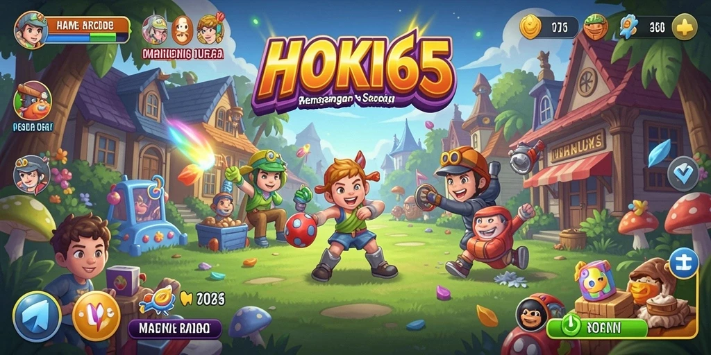 Tampilan gameplay menarik HOKI65 dengan tantangan seru.