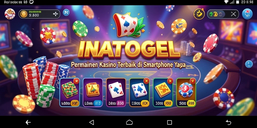 Tampilan menarik dari permainan Kasino INATOGEL yang mengasyikkan.