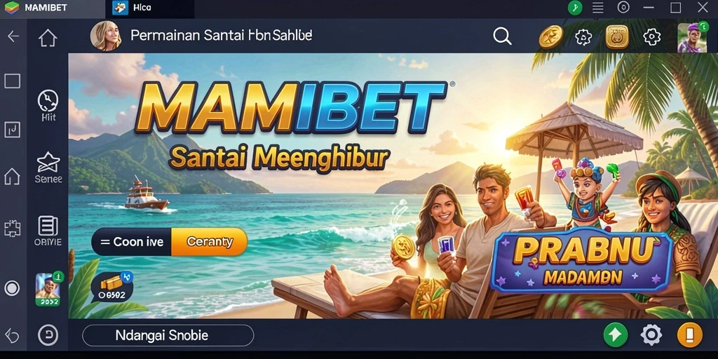 Tampilan gameplay <strong>MAMIBET</strong> yang ceria dan menghibur.