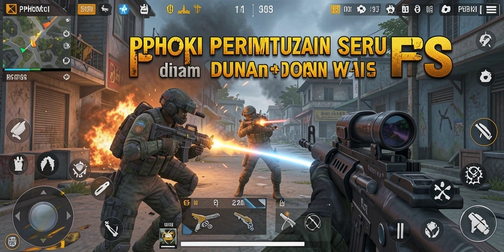 Tampilan gameplay seru dari PPHOKI yang memukau.